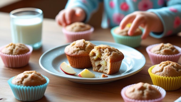🧁 Apple Cinnamon Muffin Recipe for Kids: A Healthy and Delicious Snack
