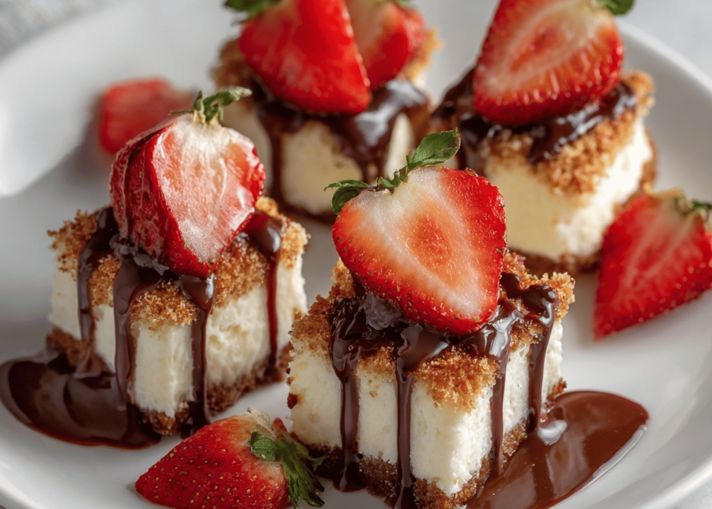 Chocolate Dipped Strawberry Cheesecake Bites: The Ultimate Decadent Dessert Recipe